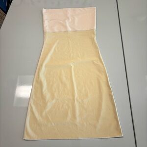 SPANX Nude Strapless Shape-wear Dress. Size Medium